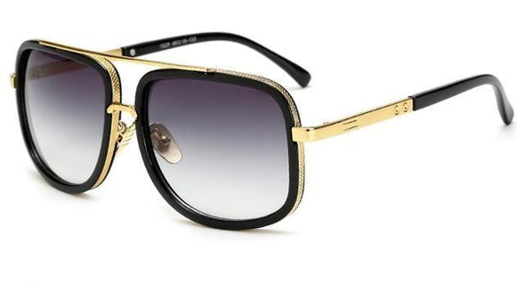 Men's polarised sunglasses with a lightweight alloy frame