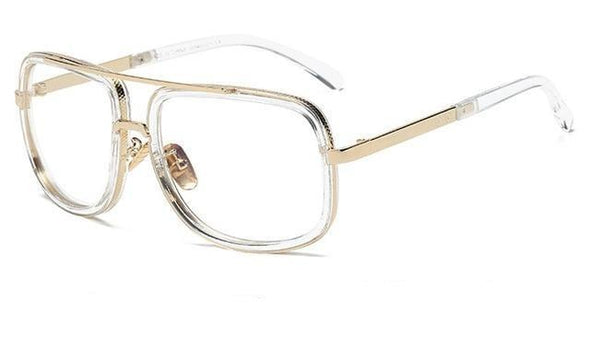 Men's polarised sunglasses with a lightweight alloy frame