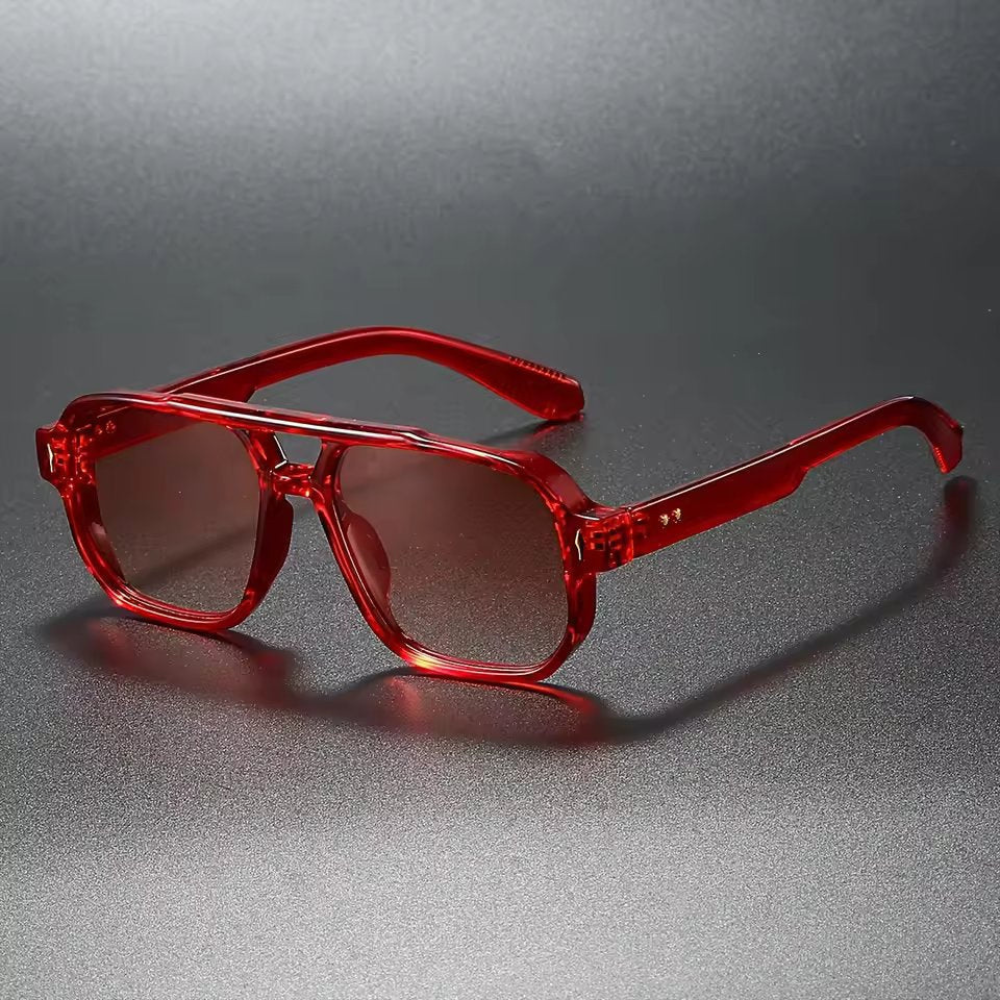 Gafas de sol de montura cuadrada para un look diario moderno