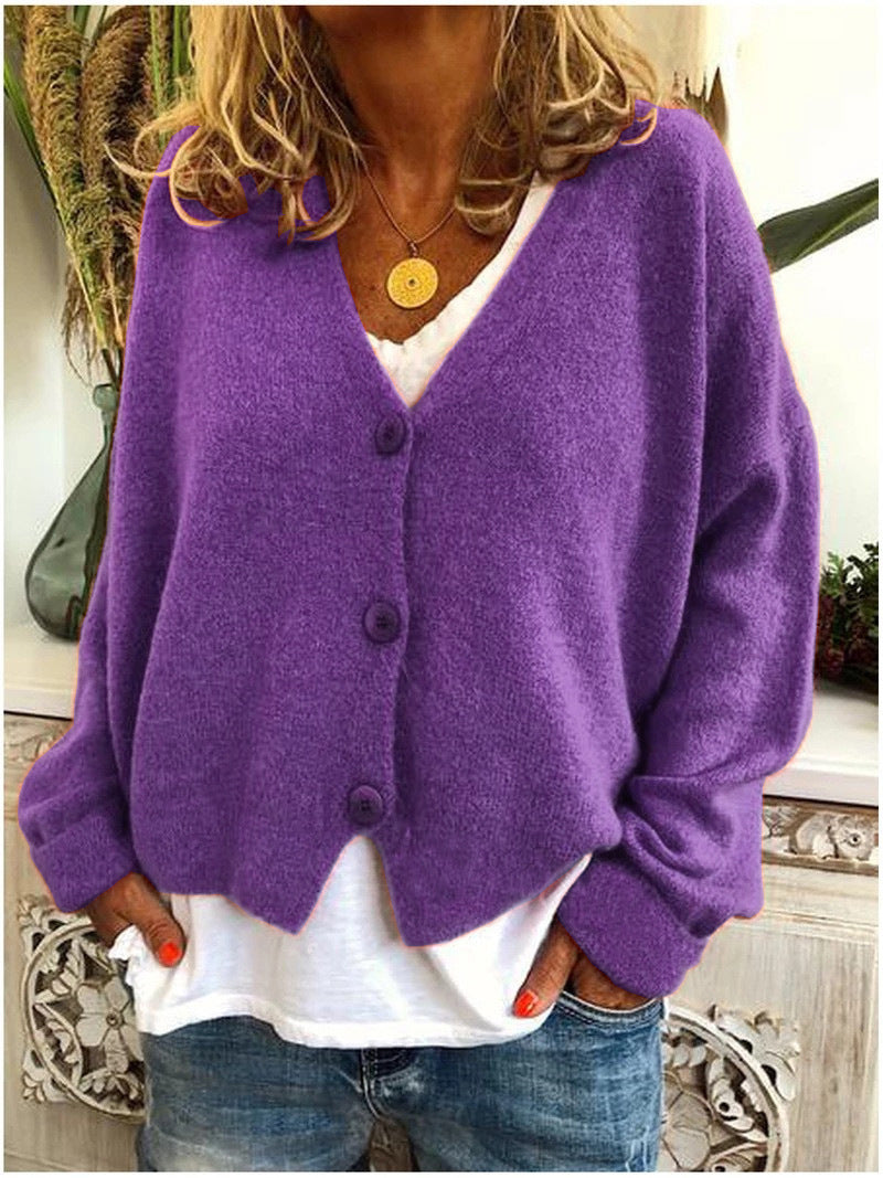 Lightweight Cardigan with Soft Warm Handle