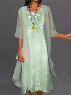 Two Piece Summer Set with Fluid Silhouette