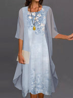 Two Piece Summer Set with Fluid Silhouette