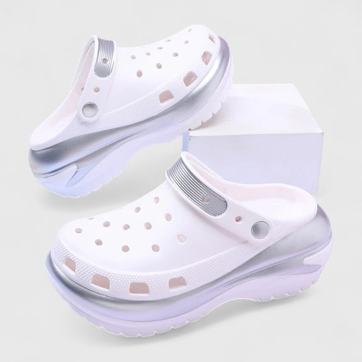 Platform Sandals with Cushioned Sole and Strong Grip
