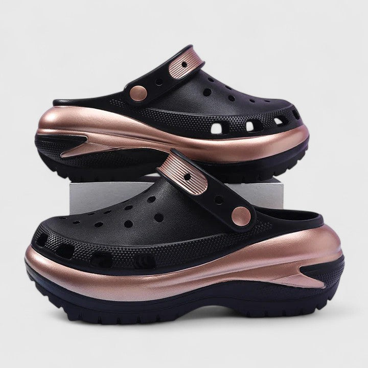Platform Sandals with Cushioned Sole and Strong Grip