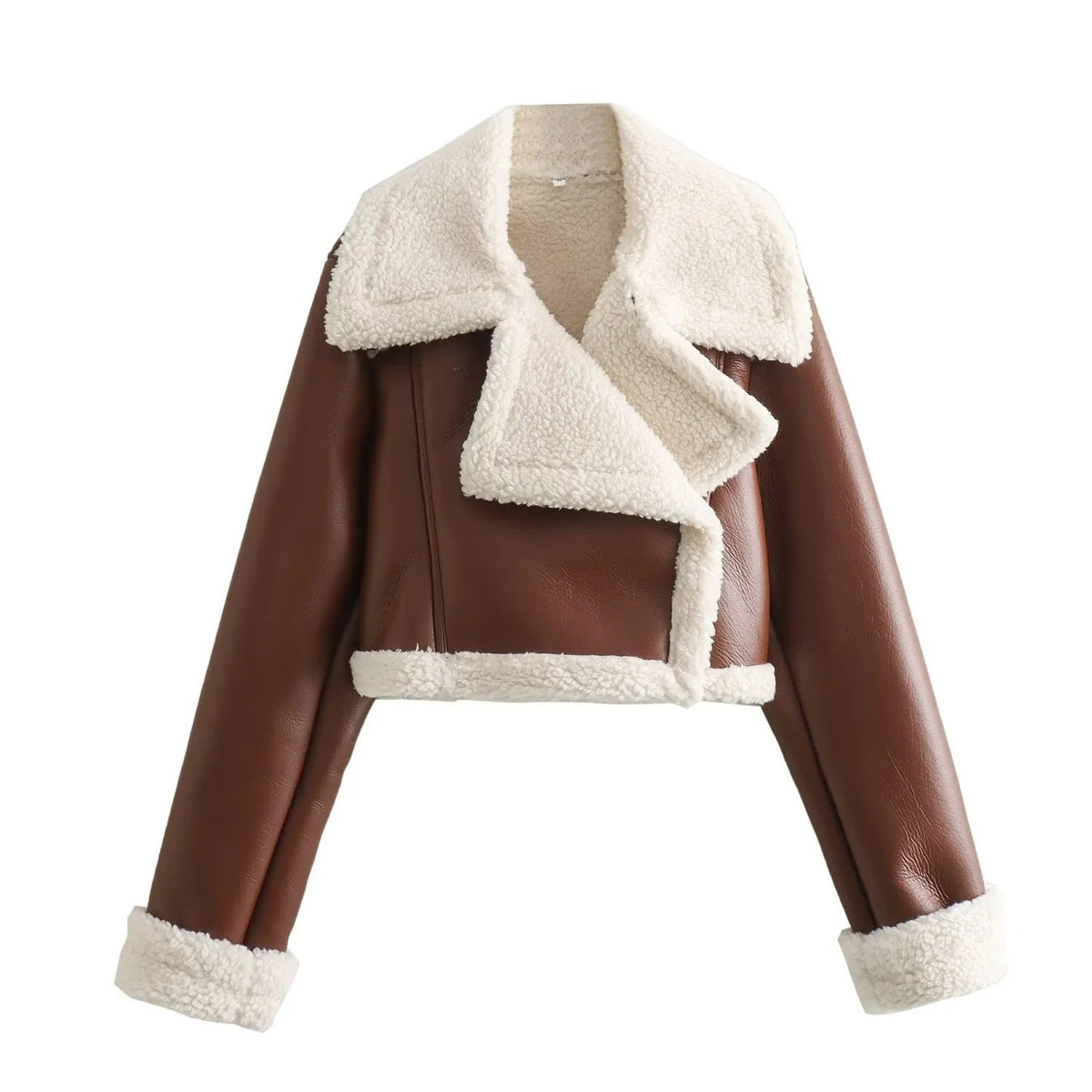 Reversible Fleece Jacket with Plush Texture
