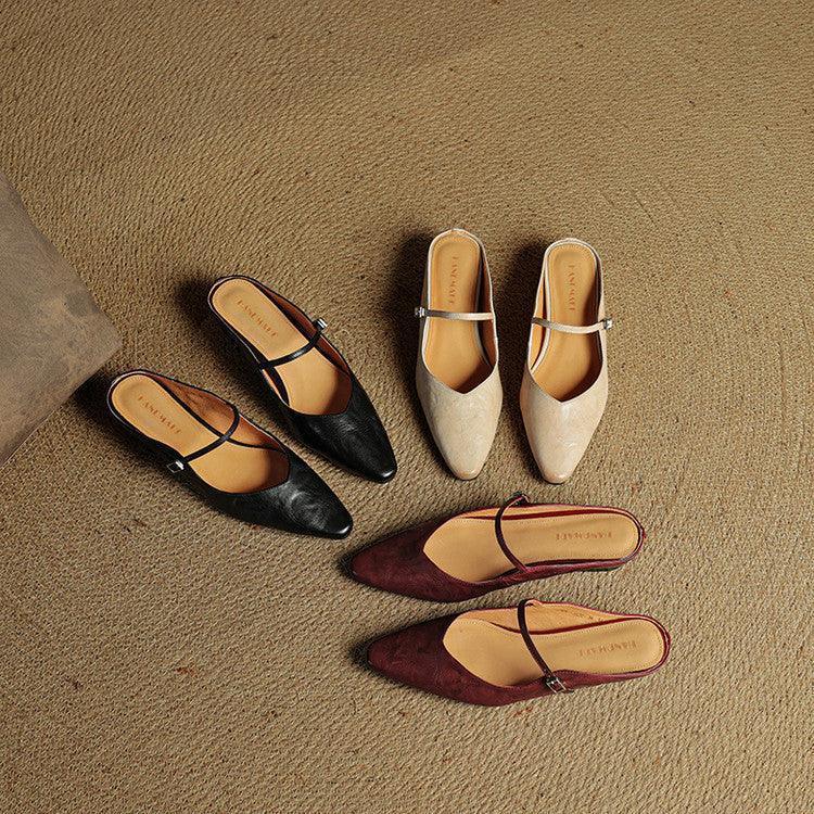 Sandal som andas med halkfri gummisula