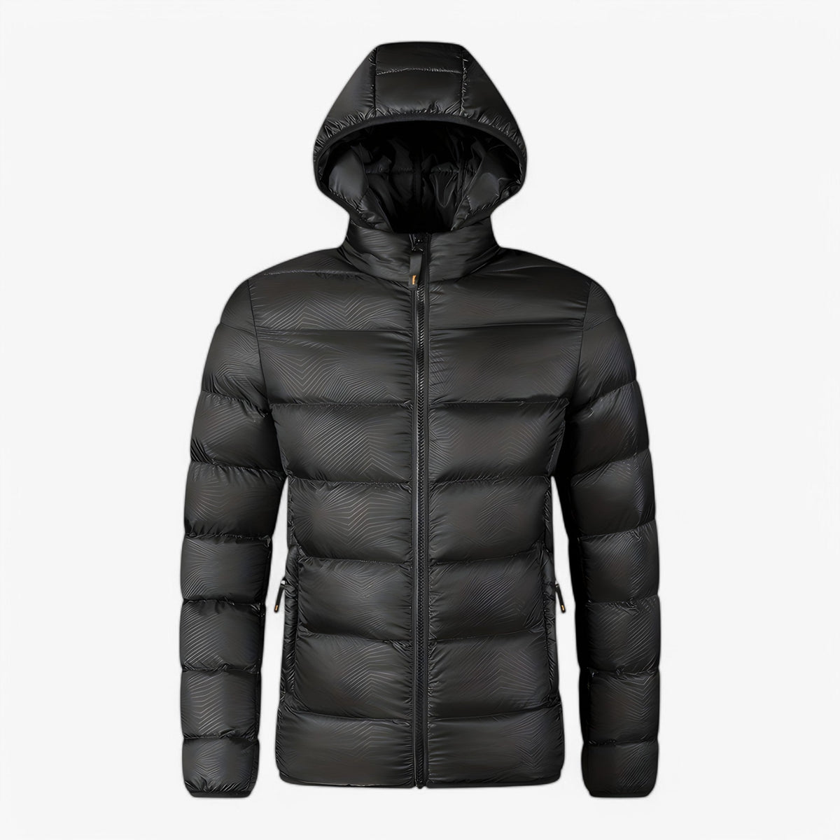 Padded Puffer Jacket with Adjustable Hood