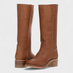 Retro Style Ankle Boots with Cushioned Footbed