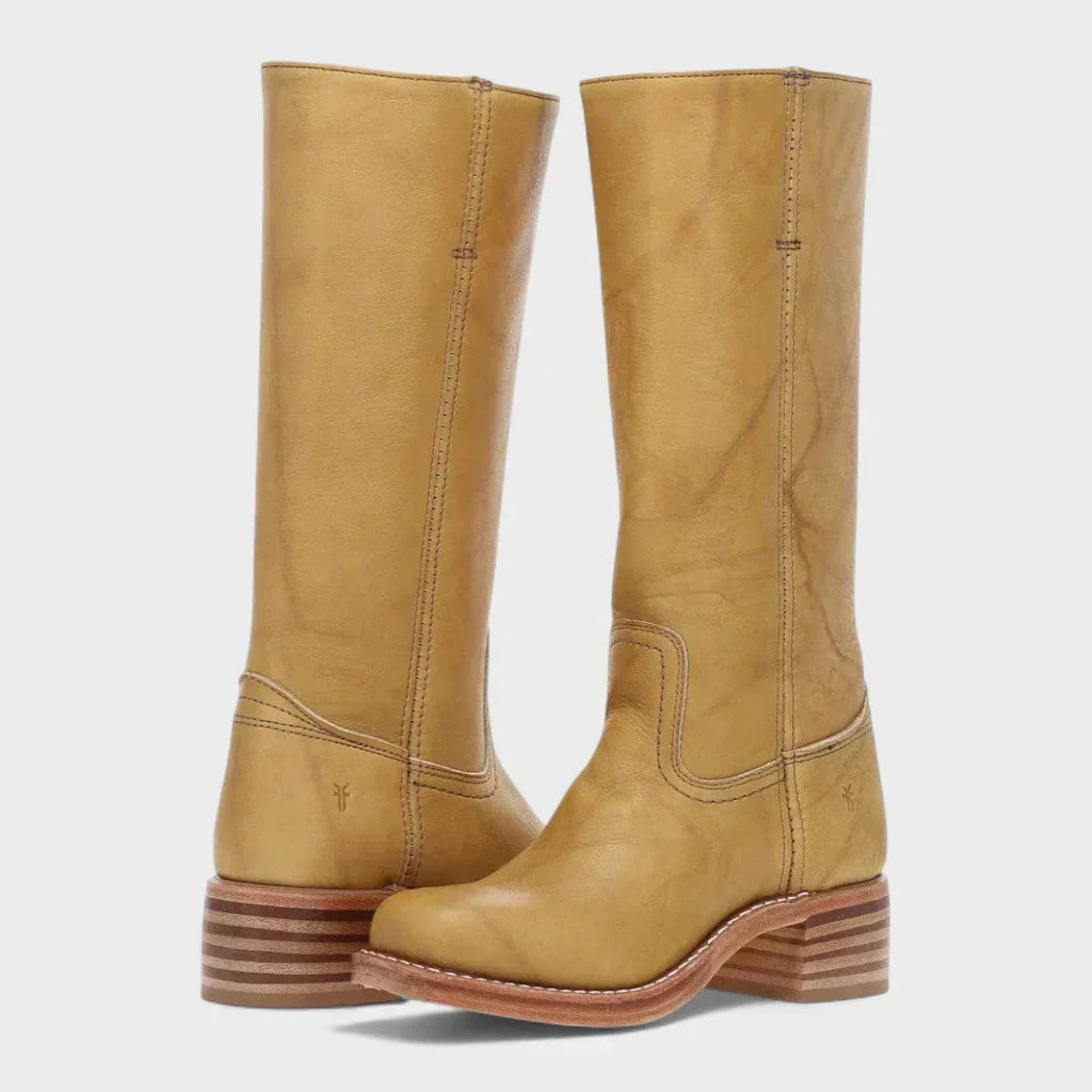 Retro Style Ankle Boots with Cushioned Footbed