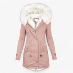 Chaqueta acolchada de invierno con acabado repelente al agua