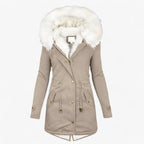 Chaqueta acolchada de invierno con acabado repelente al agua