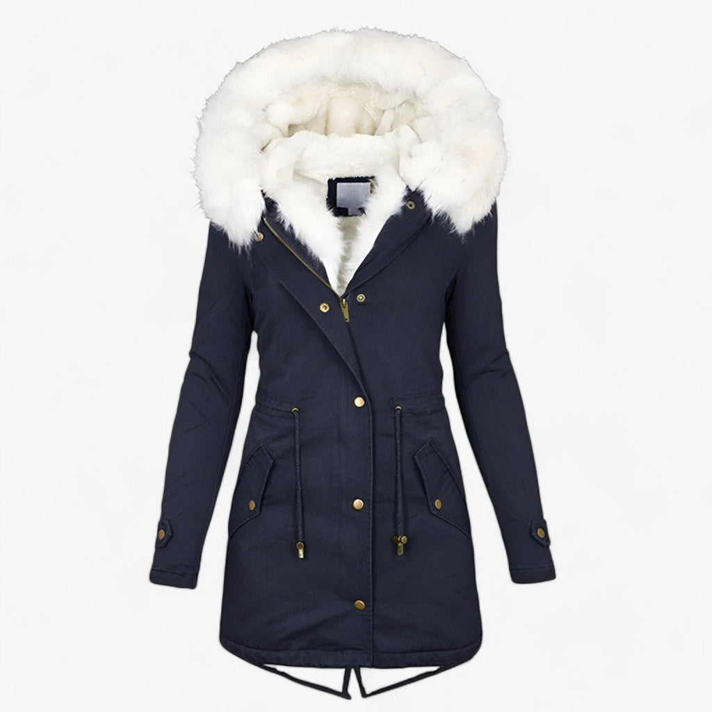Chaqueta acolchada de invierno con acabado repelente al agua