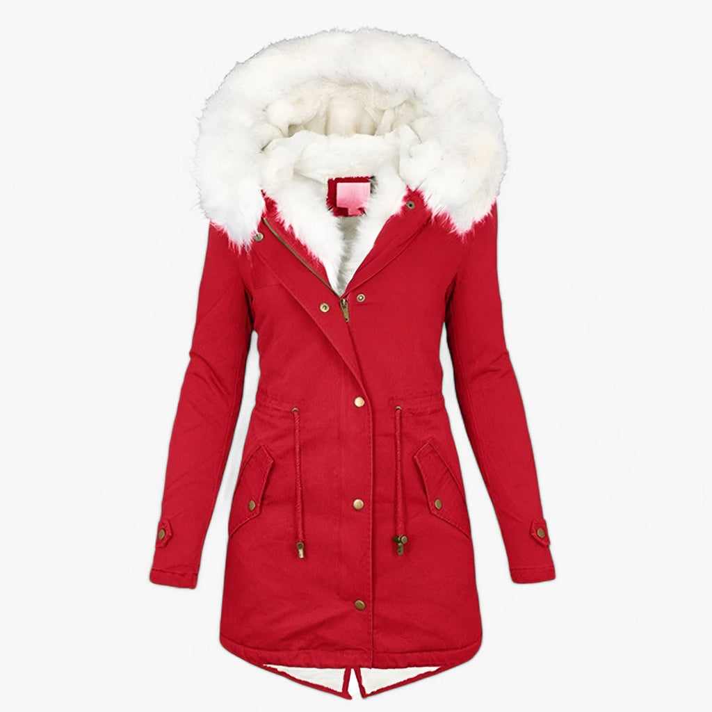 Chaqueta acolchada de invierno con acabado repelente al agua