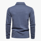 Polo de algodón con cuello clásico y corte moderno