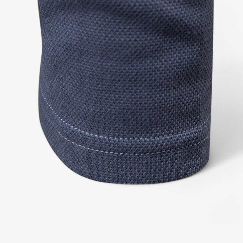 Polo de algodón con cuello clásico y corte moderno