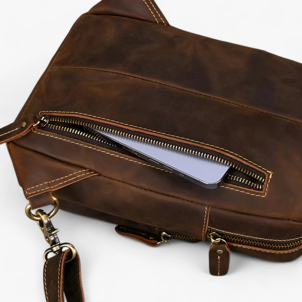 Bandolera texturizada para el uso diario