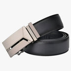 Soft Faux Leather Belt with Automatic Click Buckle