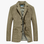 Men's Cotton Bomber Jacket for Spring and Autumn Layering