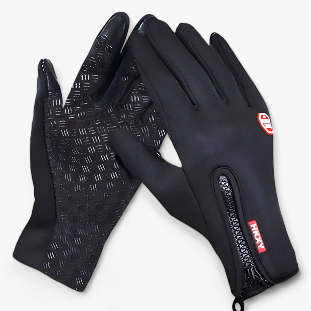 Guantes de invierno repelentes al agua y compatibles con pantallas táctiles