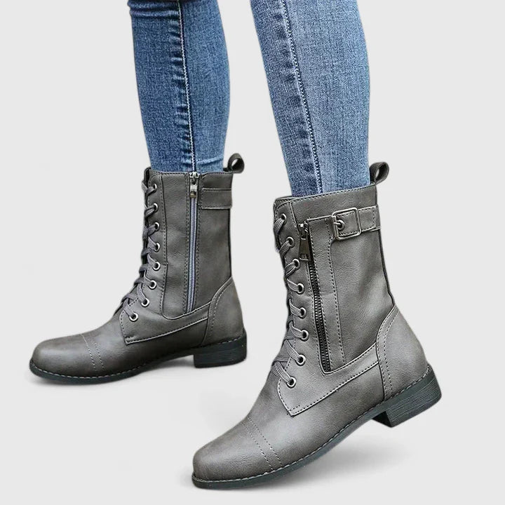 Stödjande boots med bekväm passform
