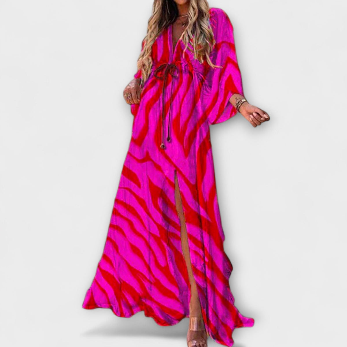 Colourful Dress with Flattering Everyday Cut