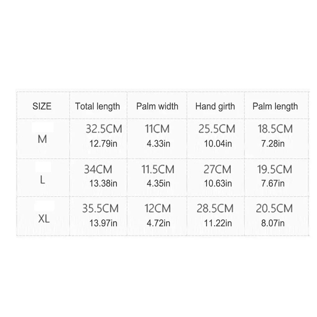 Windproof Winter Ski Gloves with a Soft Inner Lining