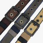 Reversible Woven Nylon Belt, Two Looks in One