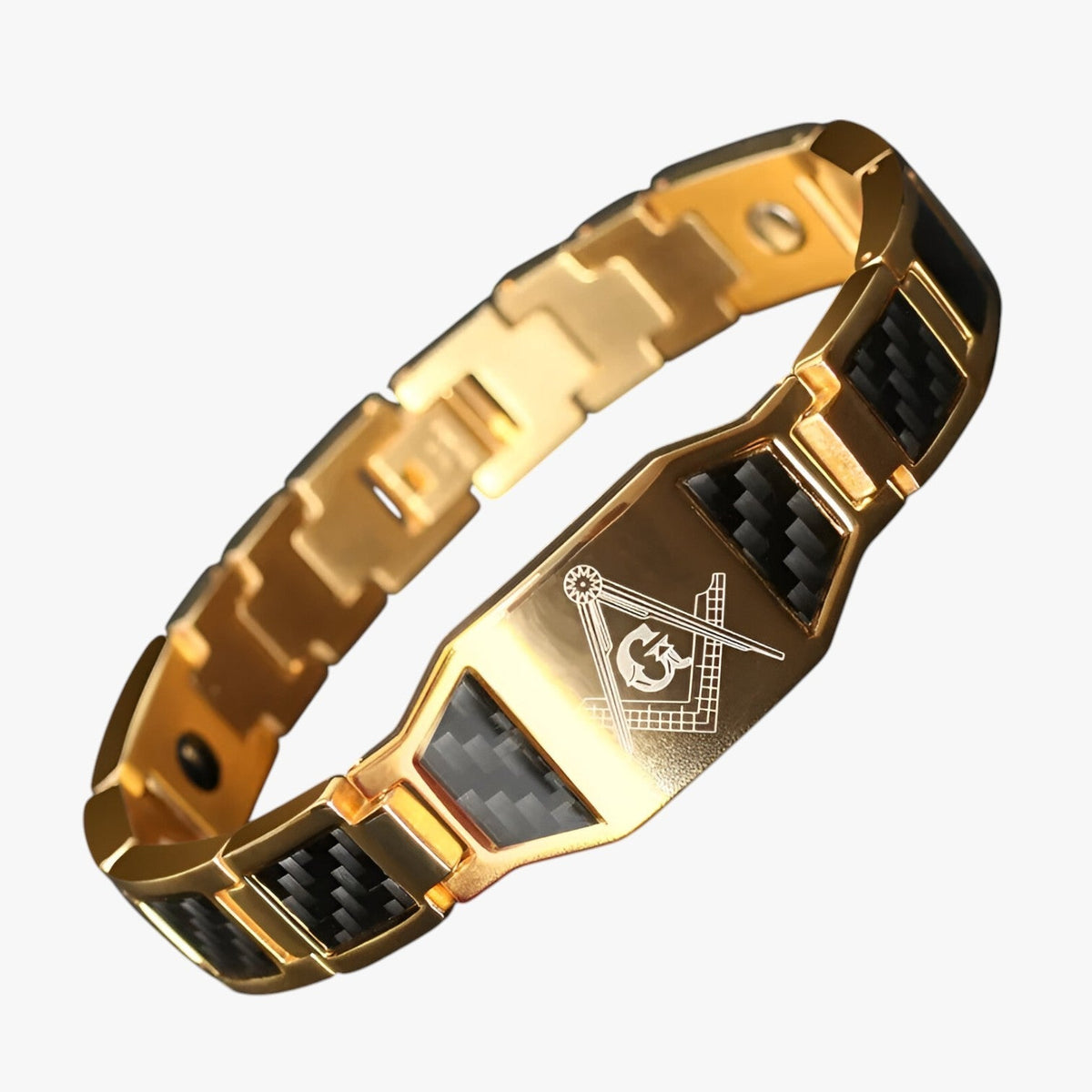 Magnetic Bracelet in Japanese Bio Stainless Steel for Men