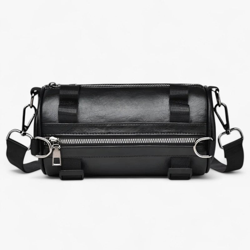 Water-Resistant Shoulder Bag with Smart Interior Storage