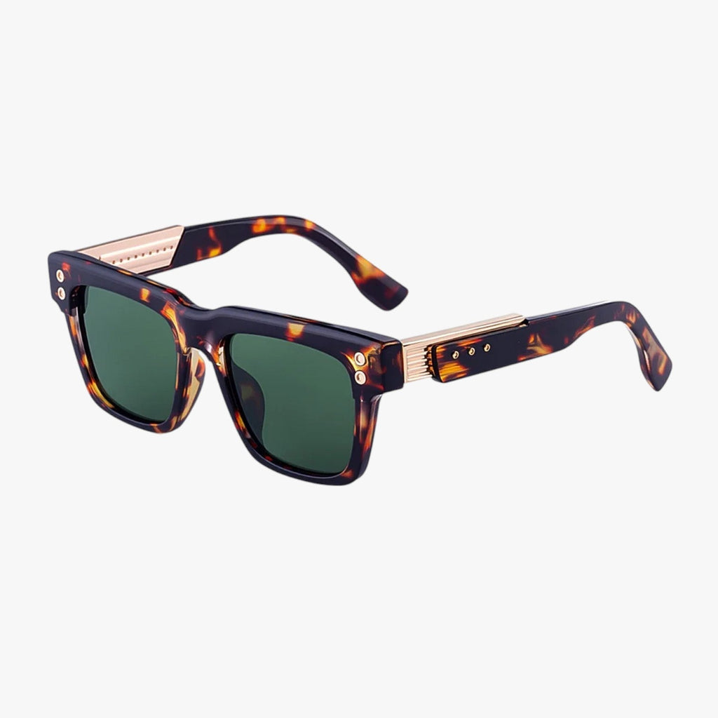 Retro sunglasses with a distinctive '70s silhouette