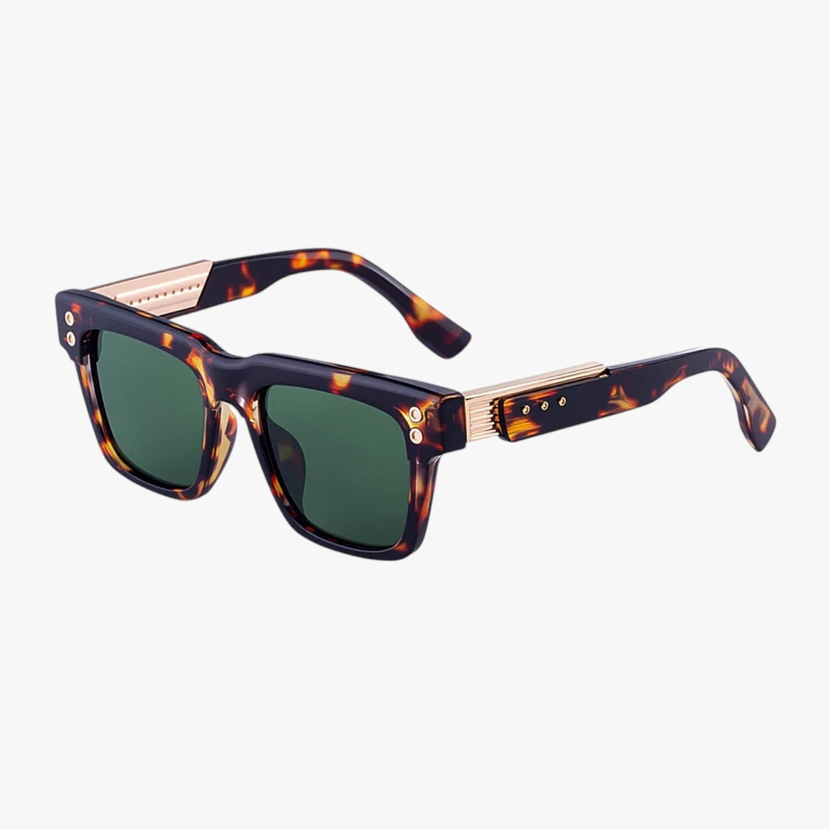 Retro sunglasses with a distinctive '70s silhouette