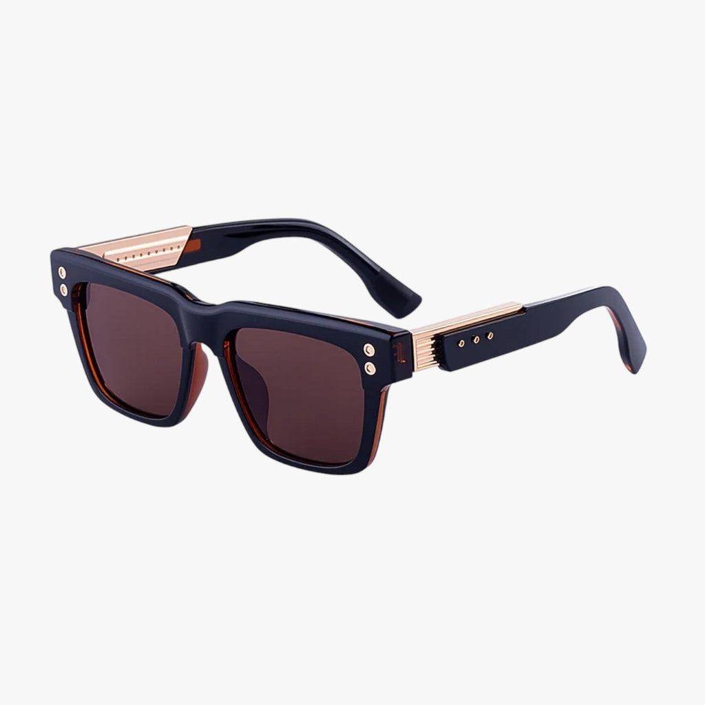 Retro sunglasses with a distinctive '70s silhouette