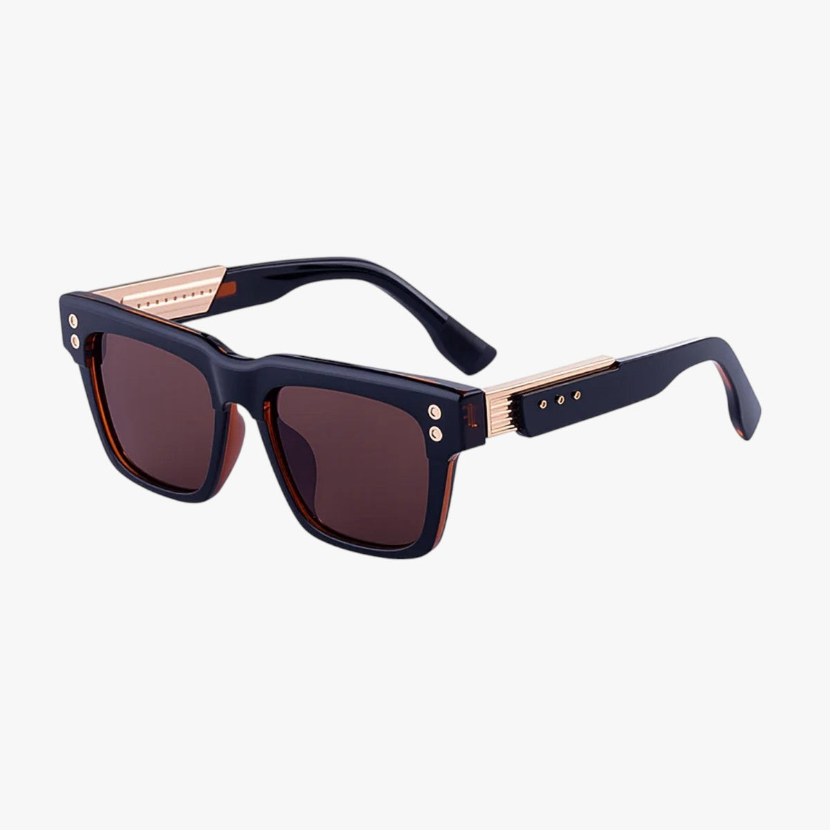 Retro sunglasses with a distinctive '70s silhouette