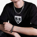 Thick Stainless Steel Cuban Chain Necklace for Men