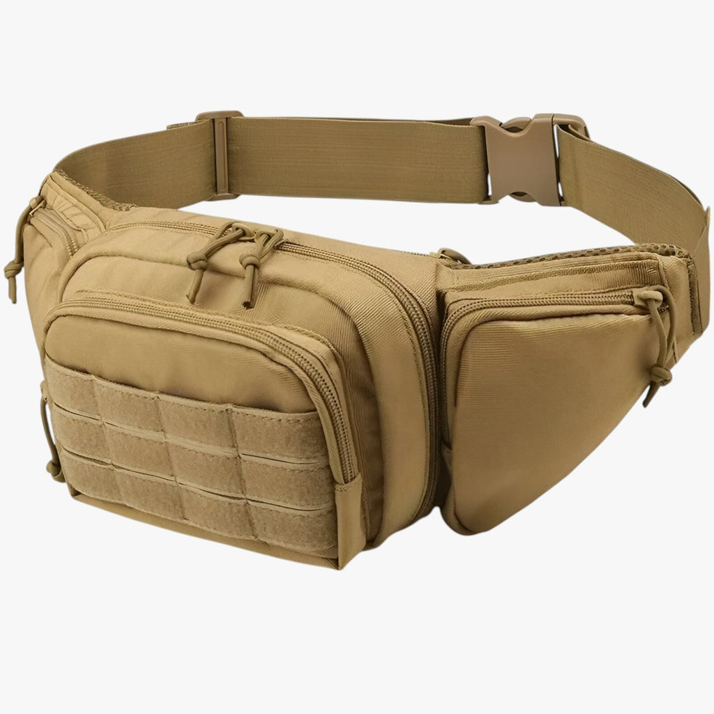 Multifunctional tactical waist bag for outdoor use