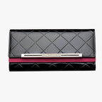Cartera de piel sintética con protección RFID y bolsillo para el móvil