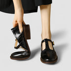 Mary Jane Flats with Cushioned Insole