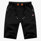 Men's Slim-Fit Cotton Shorts with Deep Cargo Pockets