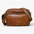 Matte Finish Shoulder Bag with Multiple Compartments