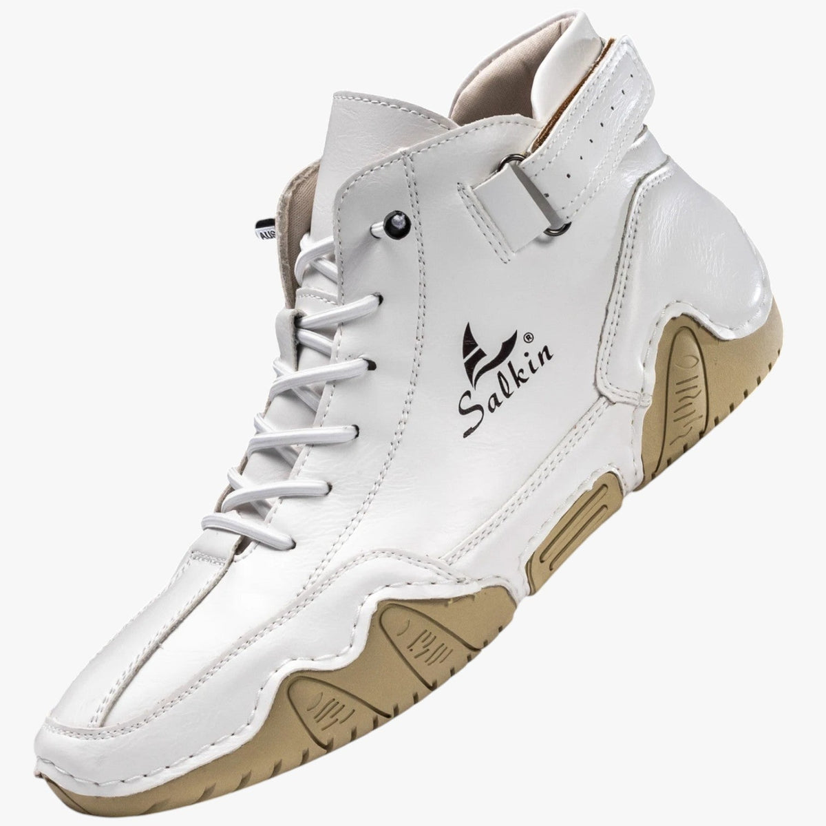 Zapatos artesanales de hombre en piel sintética transpirable con plantilla acolchada
