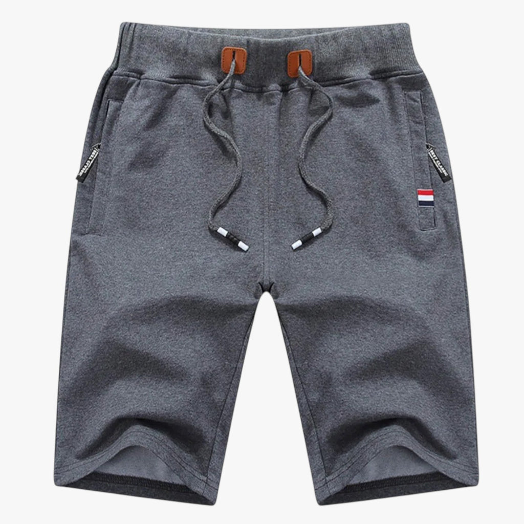 Men's Slim-Fit Cotton Shorts with Deep Cargo Pockets
