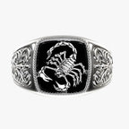 Scorpion Statement Ring with Bold Punk-Inspired Design