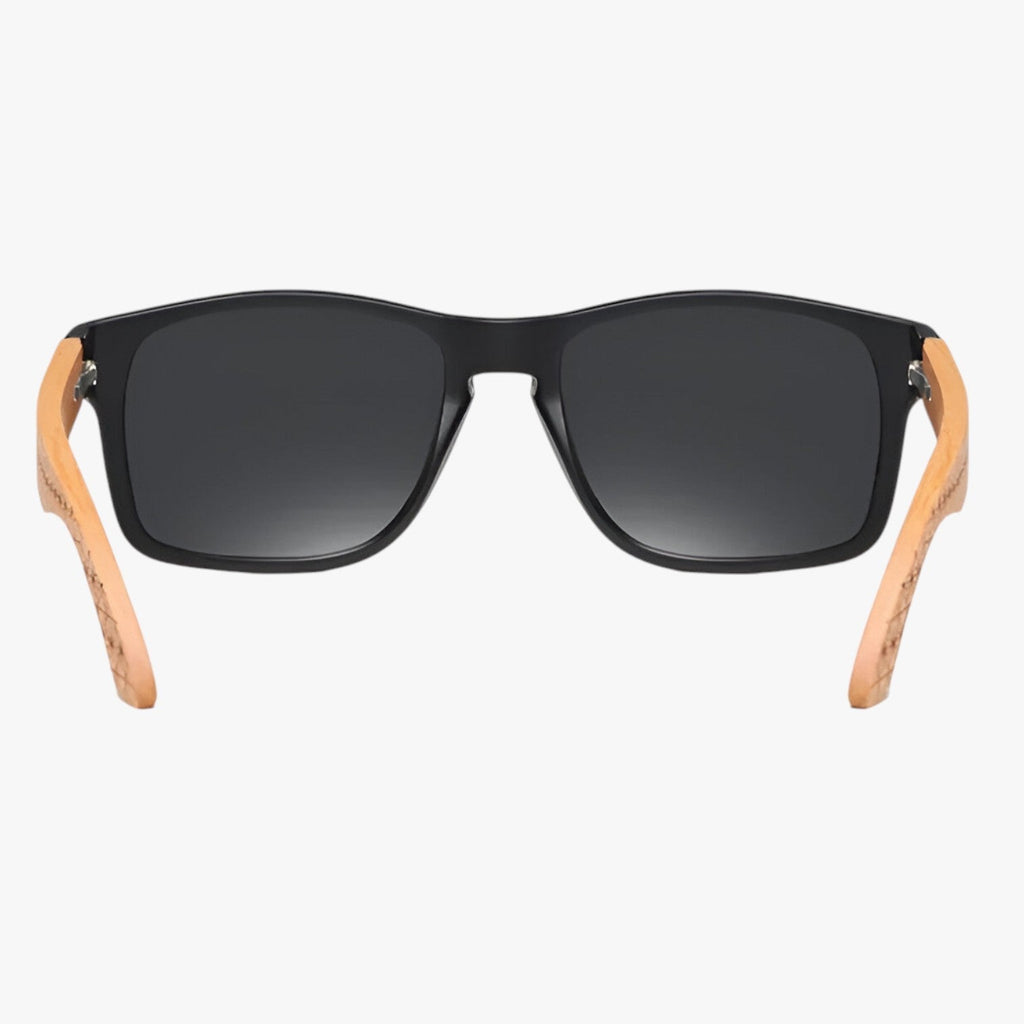 Handmade Beech Wood Sunglasses with Polarised Lenses