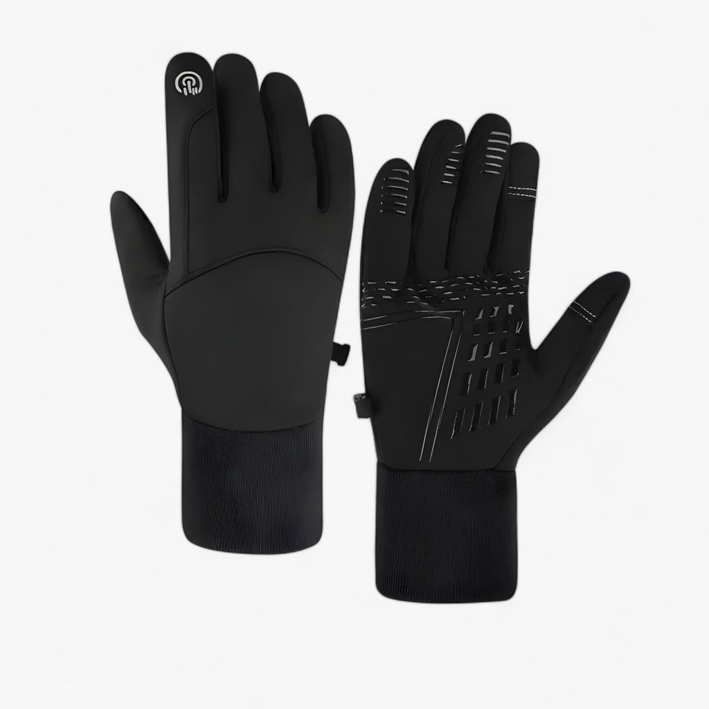 Guantes térmicos de invierno resistentes al agua con puntas táctiles