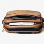 Matte Finish Shoulder Bag with Multiple Compartments