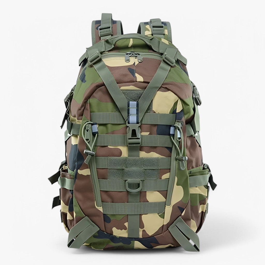 40L Tactical Backpack with Modular MOLLE Attachment System
