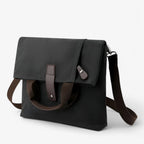 Bolso de hombro de lona con correa ajustable para el trabajo y los viajes