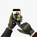 Touchscreen Sports Gloves with Anti-Slip Palm Grip