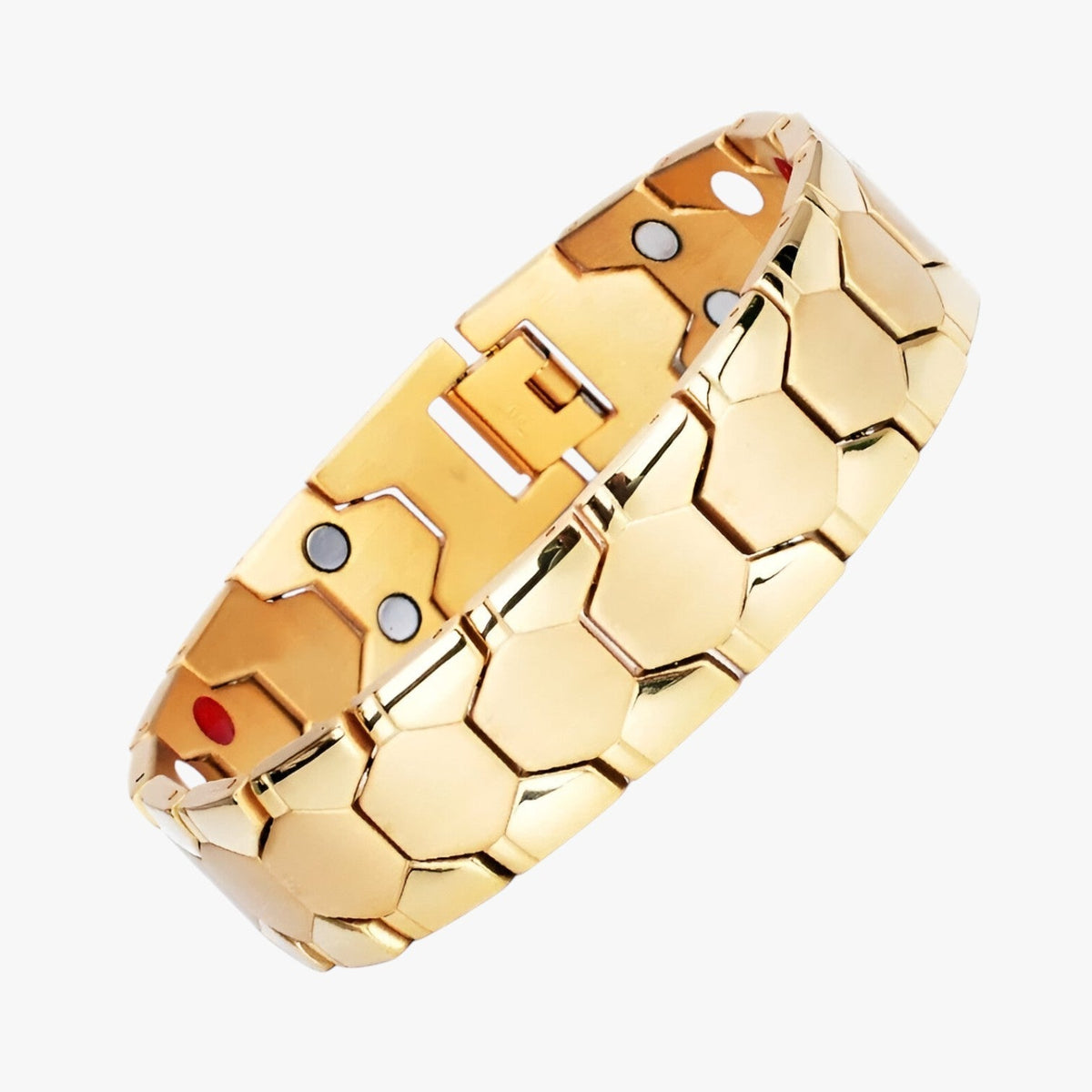 Removable Geometric Bracelet with Adjustable Sizing