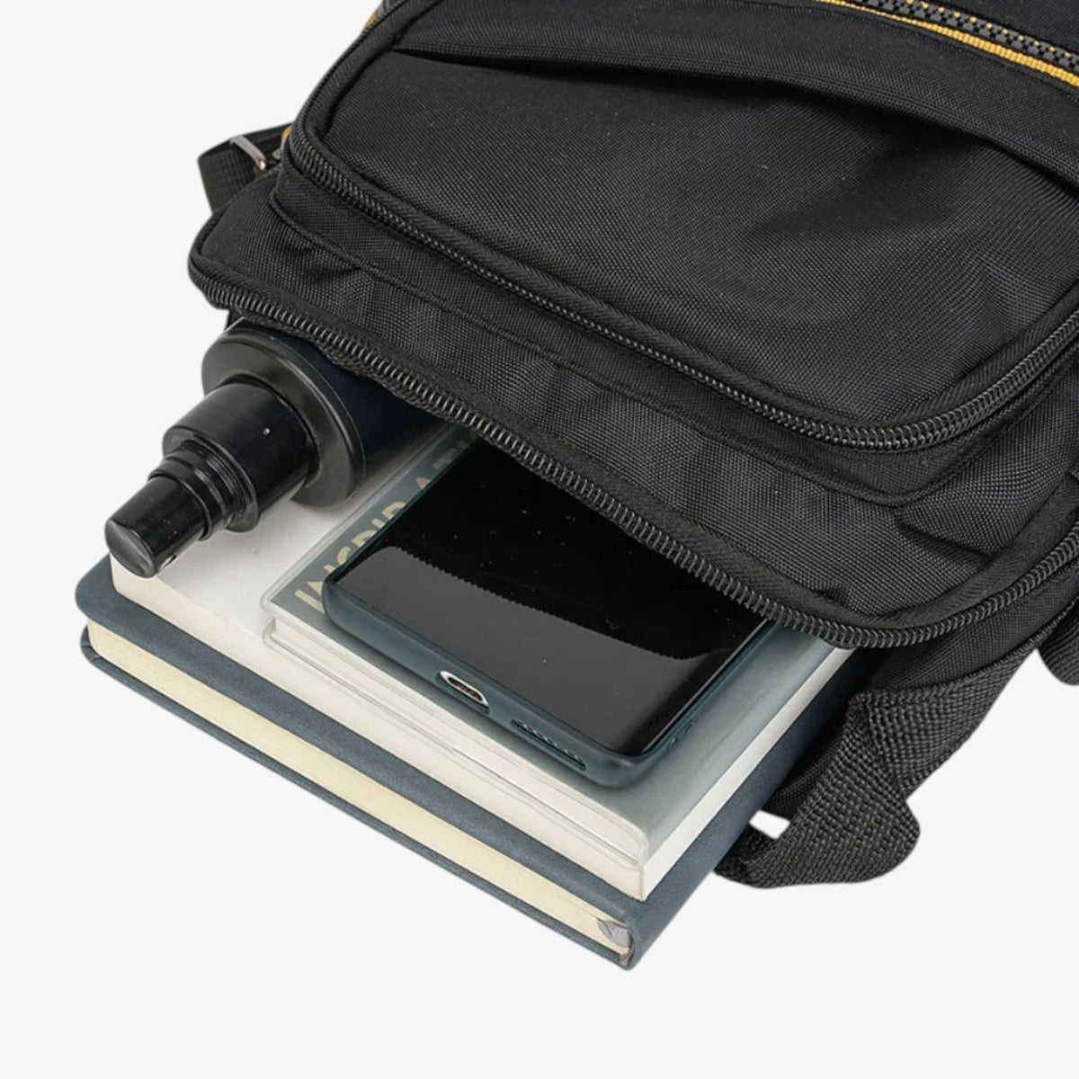 Anti-Theft Messenger Backpack with Laptop Compartment